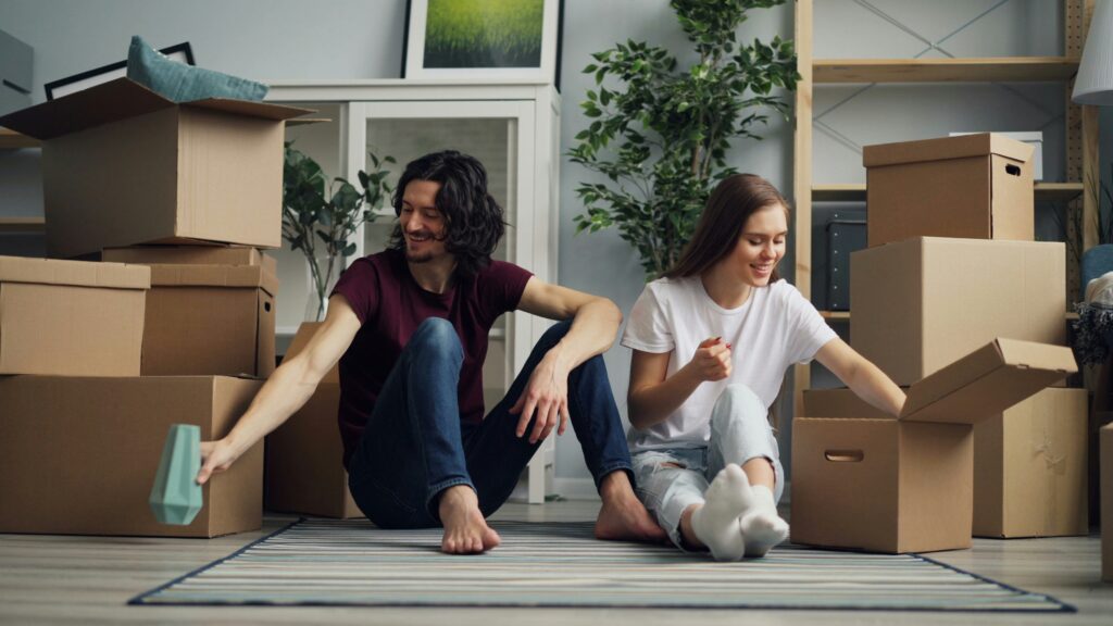 Unpacking can be stress free with a well planned move.